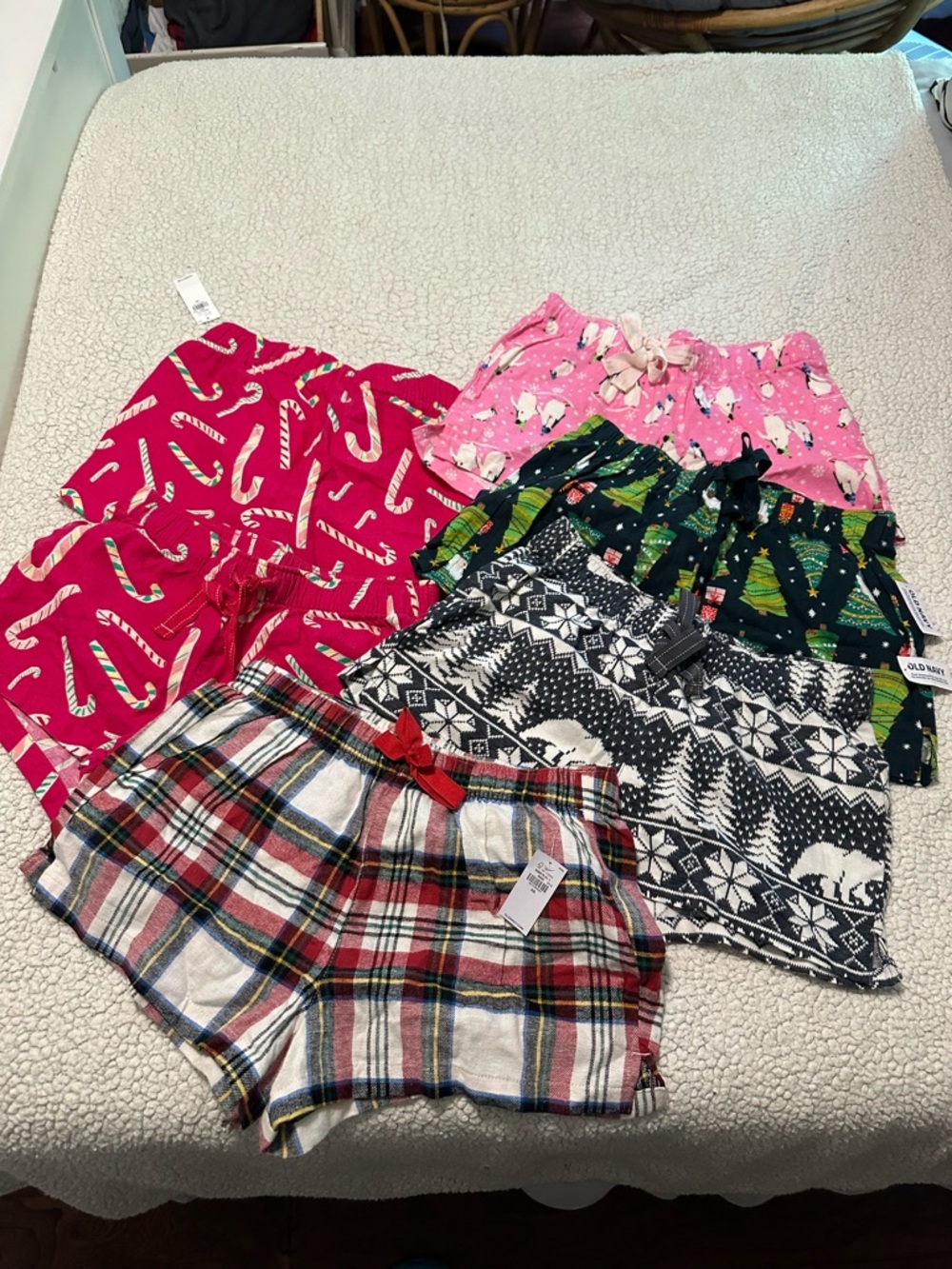 Old Navy Women’s XS PJ shorts Lot of 6